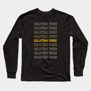 yellow gluten free fading Long Sleeve T-Shirt